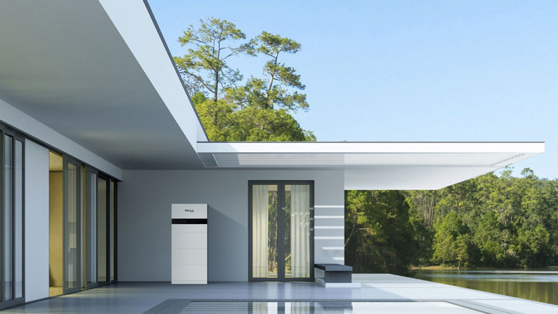 SolaxPower thuisbatterij met omvermer